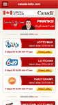 Mobile Screenshot of canada-lotto.com
